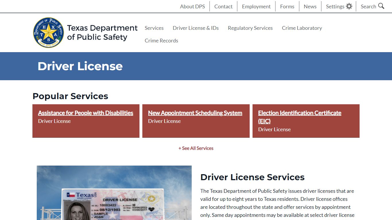 Driver License | Department of Public Safety